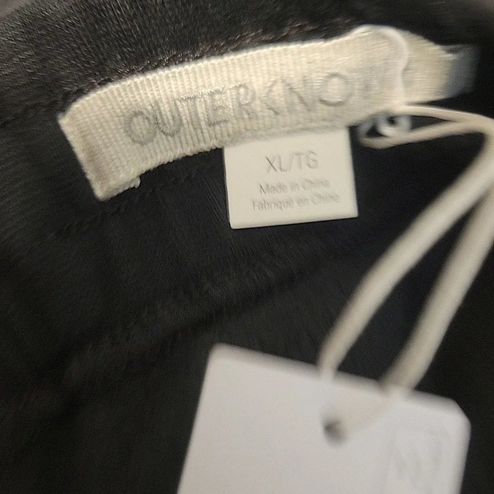Outerknown Hightide‎ Terry Sweatpants Black Men's Size XL 1620018 NEW